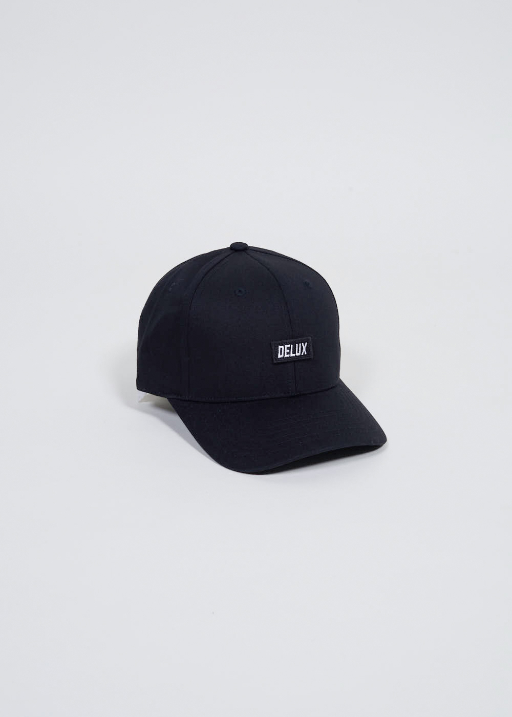 DELUX BLACK B CAP - BLACK ON BLACK